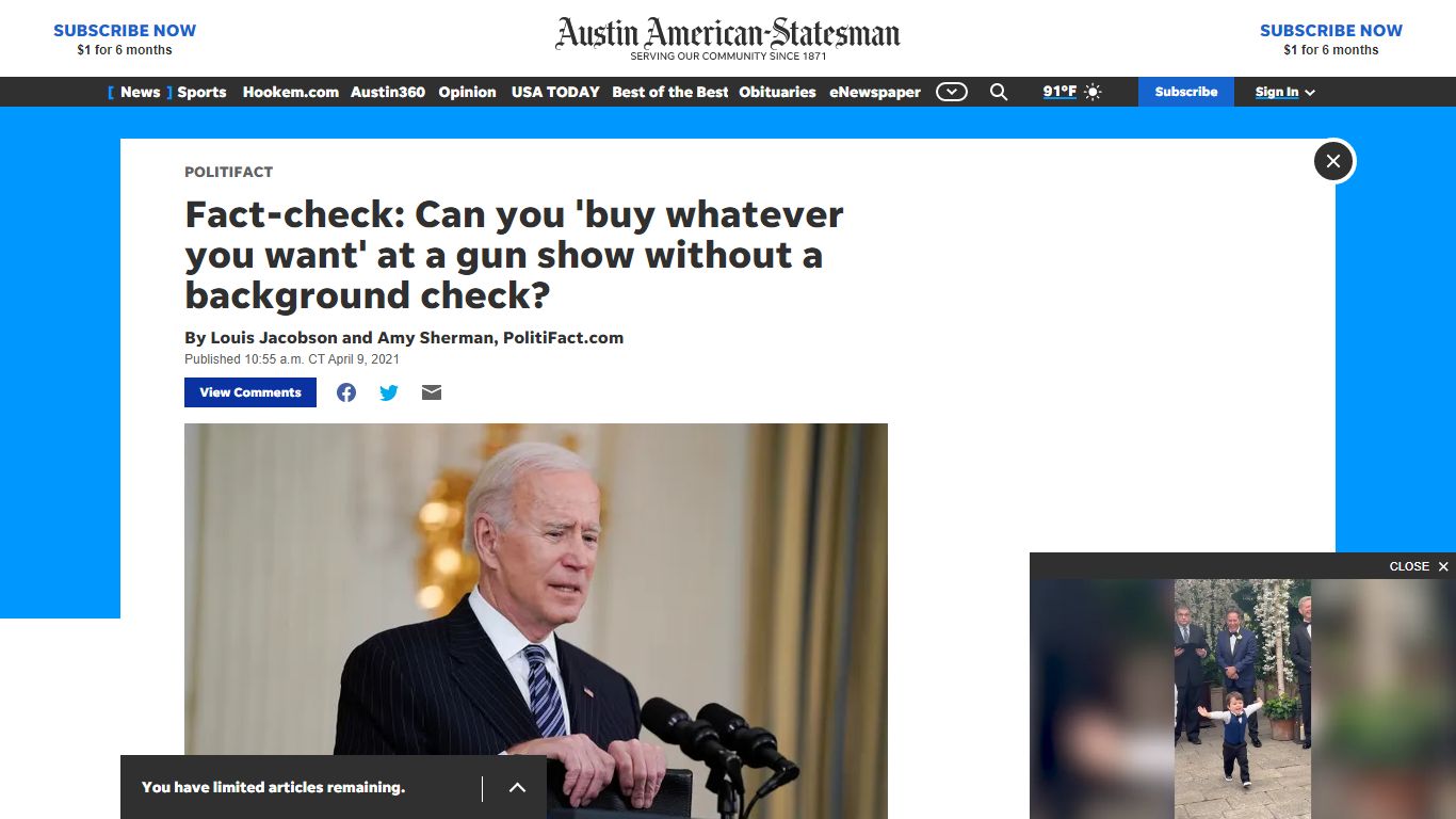 Fact-check: Can you 'buy whatever you want' at a gun show without a ...